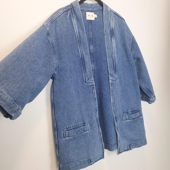 M.I.H. Jeans Denim Kimono Jacket S - Picture 3 of 7